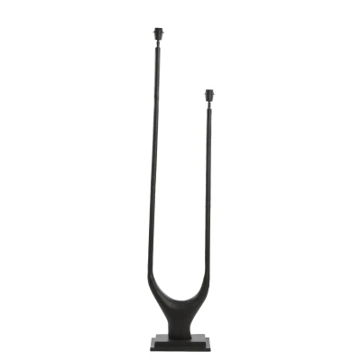 Afbeelding van Light &amp; Living Vloerlamp GAVI 31x18x149cm Zwart