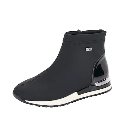 Afbeelding van Remonte Dames R2571 modieuze laarzen, Nero zwart 02, 36 EU
