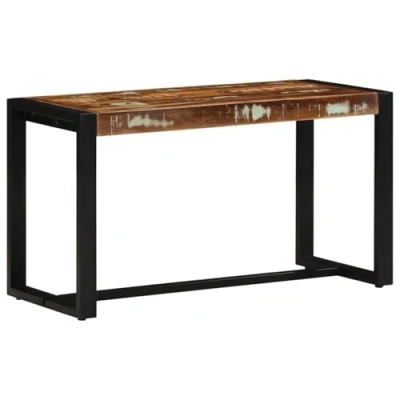 Afbeelding van vidaXL Bank 80x35x45 cm massief gerecycled hout meerkleurig