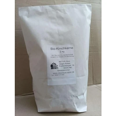 Afbeelding van Naturhaus Kaiser Biologische kersenpitten, 2 kg, voor warmtekussens, kersenpitkussens, koudekussen, vulling, korrelkussen, vulmateriaal, kersenpitzakjes, voetmassage, ergotherapie, fysiotherapie