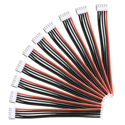 Afbeelding van YIXISI 10 Stuks JST XH 4S Balance Verlengkabel Lead Wire, Connector Plug Kabel met 15cm 22awg Siliconen Koord