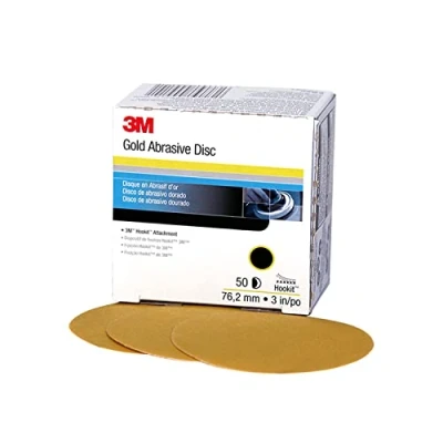 Afbeelding van 3M Hookit Gold Disc, 00916, 3&quot;, P220, 50 schijven per doos