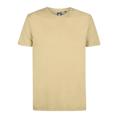 Afbeelding van Petrol Industries Heren Effen T shirt Waveviewcrest Bruin Maat S
