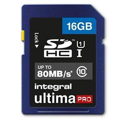 Afbeelding van Integral UltimaPro 16GB SDHC Geheugenkaart