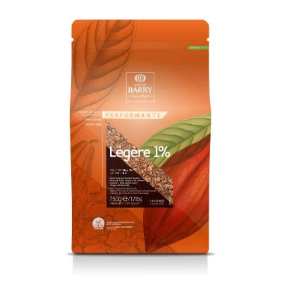 Afbeelding van Callebaut Cacaopoeder Légère Brown 750gr