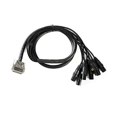 Afbeelding van MUSIC STORE Multicore/Studio 8/ DB25 XLRm 1,5m / D Sub 25 &gt; XLR male Analoge multicore kabels