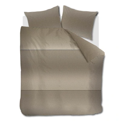 Afbeelding van Kardol Lofty dekbedovertrek 2 persoons (200x200/220 cm + slopen) Zand