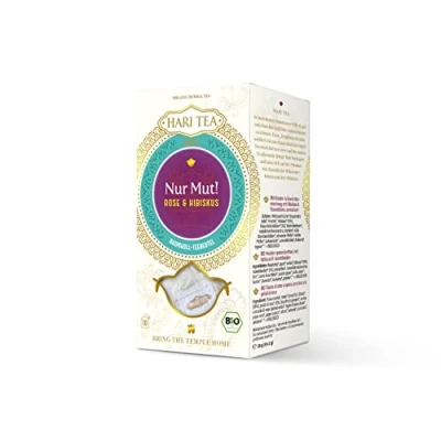 Afbeelding van Hari Tea Rose &amp; Hibiscus Face The Moment Bio, 10 stuks