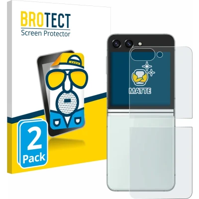 Afbeelding van BROTECT Screenprotector voor Samsung Galaxy Z Flip 5 (Achterkant) Folie Beschermfolie matte (2 Stuks)