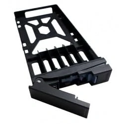 Afbeelding van QNAP TRAY 25 NK BLK01, Kunststof, Zwart, 2.5 inch
