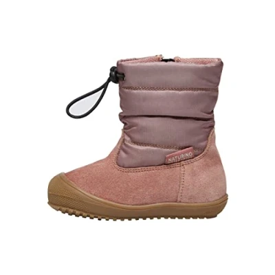 Afbeelding van Naturino Hochalpen Snowboots voor kinderen, Maat: 19, Rosa Leer en textiel