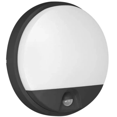 Afbeelding van Buitenlamp met Bewegingssensor AGAT Tuinverlichting 4000K Buitenverlichting IP54 Muurlamp 1100lm Wandlamp buiten IK08 Zwart