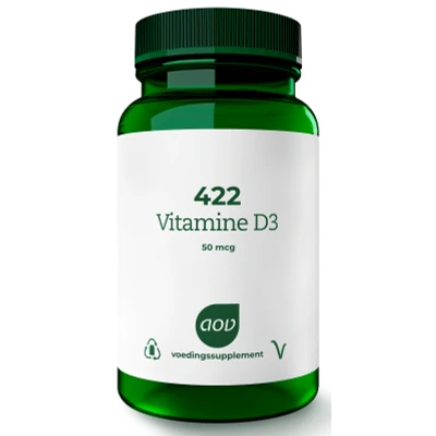 Afbeelding van 2x AOV 422 Vitamine D3 50 mcg 120 tabletten