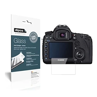 Afbeelding van dipos I 2x Pantserfolie helder geschikt voor Canon EOS 5D Mark III Beschermfolie 9H screen protector