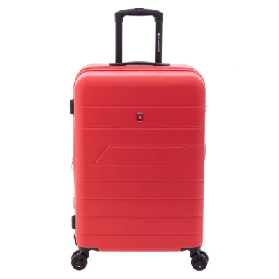 Afbeelding van GLADIATOR Cabinekoffer 4310 Mambo, 50 cm, ABS, 4 dubbele wielen, TSA, uittrekbaar model, Rood, 60 koffer