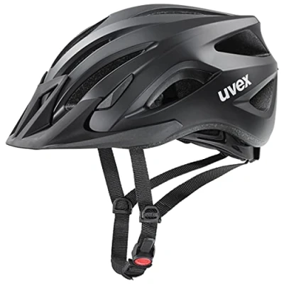 Afbeelding van uvex viva 3 lichte allround helm voor dames en heren individueel passysteem wasbare binnenbekleding black matt 52 57 cm
