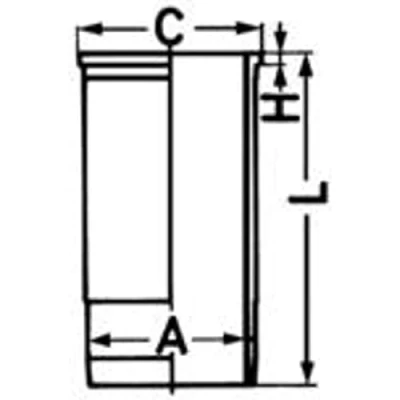 Afbeelding van Kolbenschmidt Cilinderbus/voering O ring 88316110