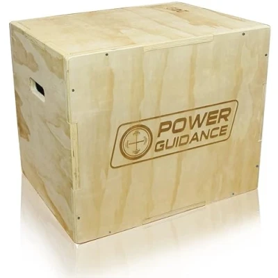 Afbeelding van POWER GUIDANCE 3 in 1 Plyo Box, Jump Box ideaal voor crosstraining 75/60/50 cm, 60/50/40 40/35/30 cm