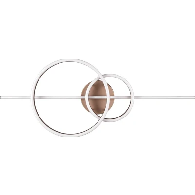 Afbeelding van Trio Plafondlamp Montilla bruin 643010365