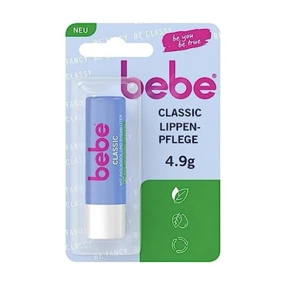 Afbeelding van bebe Lippenbalsem Classic Met avocado olie en sheaboter Beschermt de lippen tegen uitdrogen 4,9 g