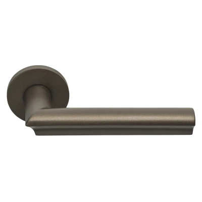 Afbeelding van Formani Deurkruk David Rockwell ECLIPSE DR102 G geveerd op rozet brons