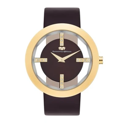 Afbeelding van Rhodenwald &amp; Söhne Lucrezia Horloge, Dames, Maat: One Size, Dunkelbraun