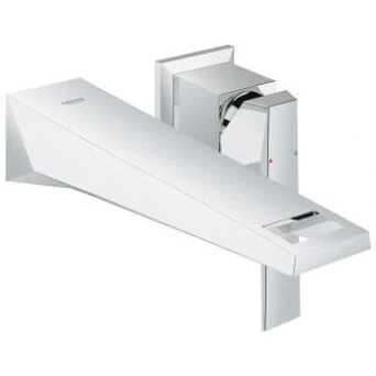 Afbeelding van Grohe Allure Brilliant afdekset 2 gats wandkraan 21 cm Chroom