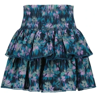 Afbeelding van Vingino midi rok blauw