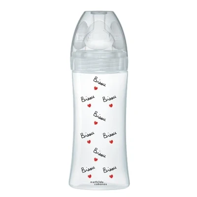 Afbeelding van DODIE Anti koliek zuigfles platte speen X MATHILDE CABANAS 330 ml debiet 3