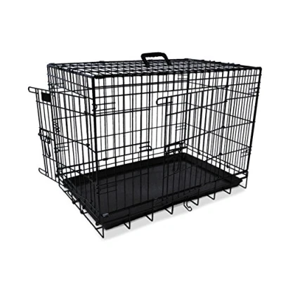 Afbeelding van Nobby Transportkooi opvouwbaar zwart L x B H: 78 55 62 cm
