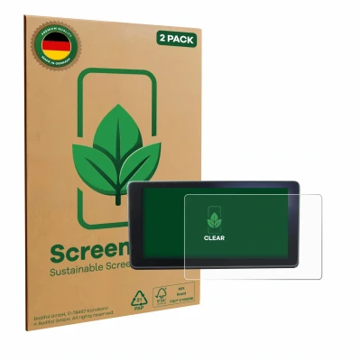 Afbeelding van ScreenLeaf Screenprotector voor Audi A4 B9 2017 MMI Navigation plus Touch Duurzame schermbescherming Folie Beschermfolie transparant (2 Stuks)