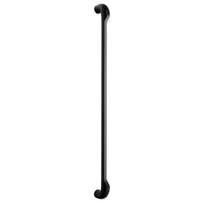 Afbeelding van Formani Rivio by Gensler GL500 PA set grepen inclusief paarsgewijze bevestiging PVD mat zwart