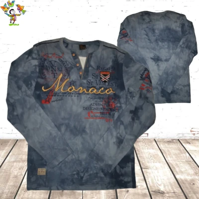 Afbeelding van Sweatshirt heren monaco 1 blauw Violento M Truien en sweaters