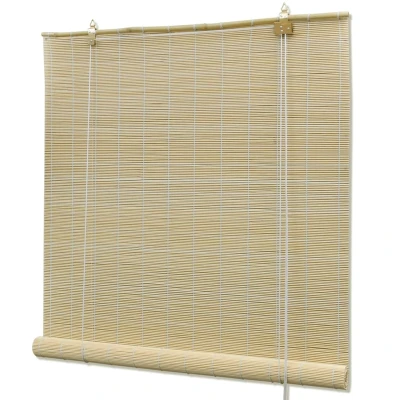 Afbeelding van Rolgordijn 80x220 cm bamboe naturel