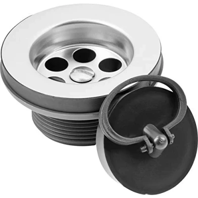 Afbeelding van Cornat Rezyklat afvoerventiel voor spoelbakken 1 1/2 inch AG gemaakt van gerecyclede kunststoffen Made in Germany kwaliteit/afvoerstop/gootsteenstop / T352004R
