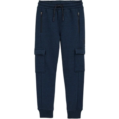 Afbeelding van Blue Ridge Jongens joggingbroek met cargozakken Regular fit Marineblauw Katoen Maat: 98