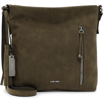Afbeelding van SURI FREY Schoudertas Steffy Crossover Bag Mud Donkerbruin