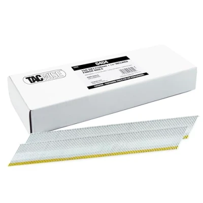 Afbeelding van Tacwise 0404 Type DA 15G / 38 mm gegalvaniseerde spijkers met schuine afwerking, D kop, 4000 stuks, zilver