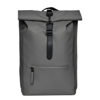 Afbeelding van Rains Rolltop Rucksack W3 grey Laptoptas Laptoprugzak backpack