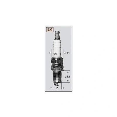 Afbeelding van Champion Bougie REK6YC 8022
