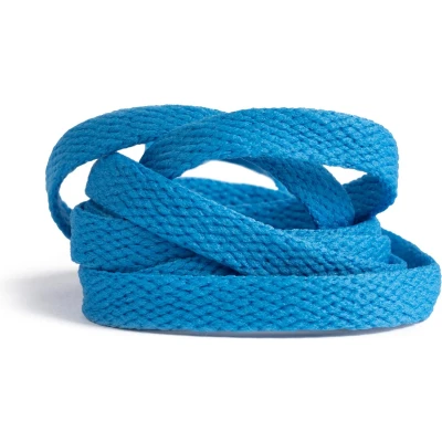 Afbeelding van GBG Sneaker Veters 160CM Blauw Blue Schoenveters Laces Platte Veter