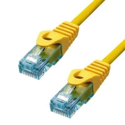 Afbeelding van ProXtend 6AUTP 01Y netwerkkabel Geel 1 m Cat6a U/UTP (UTP)