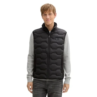 Afbeelding van TOM Tailor Bodywarmer, Heren, Maat: Large, Black