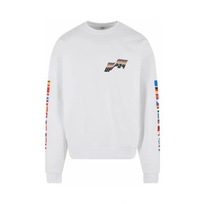Afbeelding van Upscale by Mister Tee Ultra Heavy Crewneck Sweater, Heren, Maat: XL, White