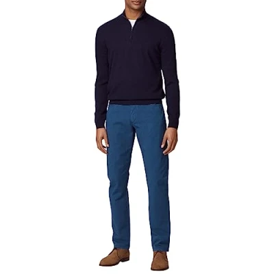 Afbeelding van Hackett London Heren CORE 5PKT Trinity broek, Blauw (benzine), 28W/28L, 28W x 28L
