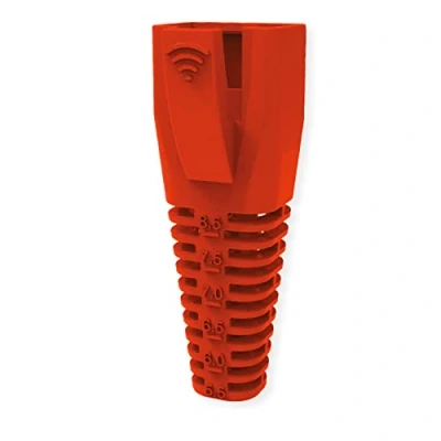 Afbeelding van K�rzbare Knickschutzt�lle f�r Kabel 5,5 8,5mm, 10 St./Beutel, rot