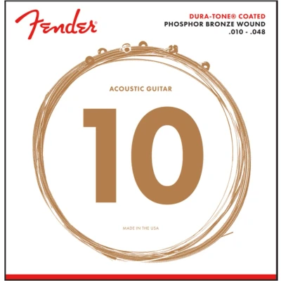 Afbeelding van Fender 860XL Phosphor Bronze Coated Akoestische gitaarsnaren