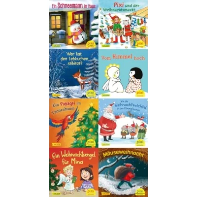 Afbeelding van Pixi Weihnachts 8er Set 38: Zauberhafte Weihnachten mit (8x1 Exemplar)