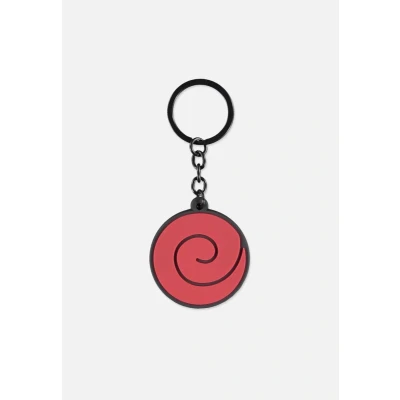 Afbeelding van Naruto Uzumaki Clan Symbol Sleutelhanger Rood