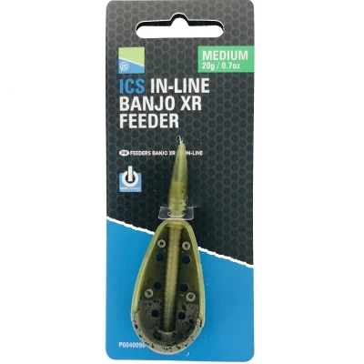 Afbeelding van Preston ICS In Line Banjo XR Feeder Maat : Medium 20gr